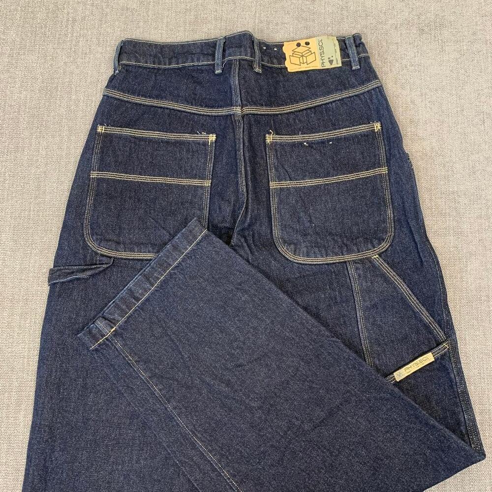 Y2K 90s Phys.sci Carpenter Work Denim Jeans